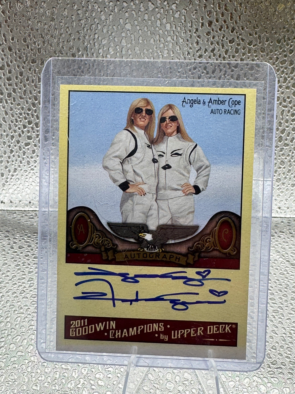 2011 Upper Deck Goodwin Champions Amber Cope Angela Cope #A-AA