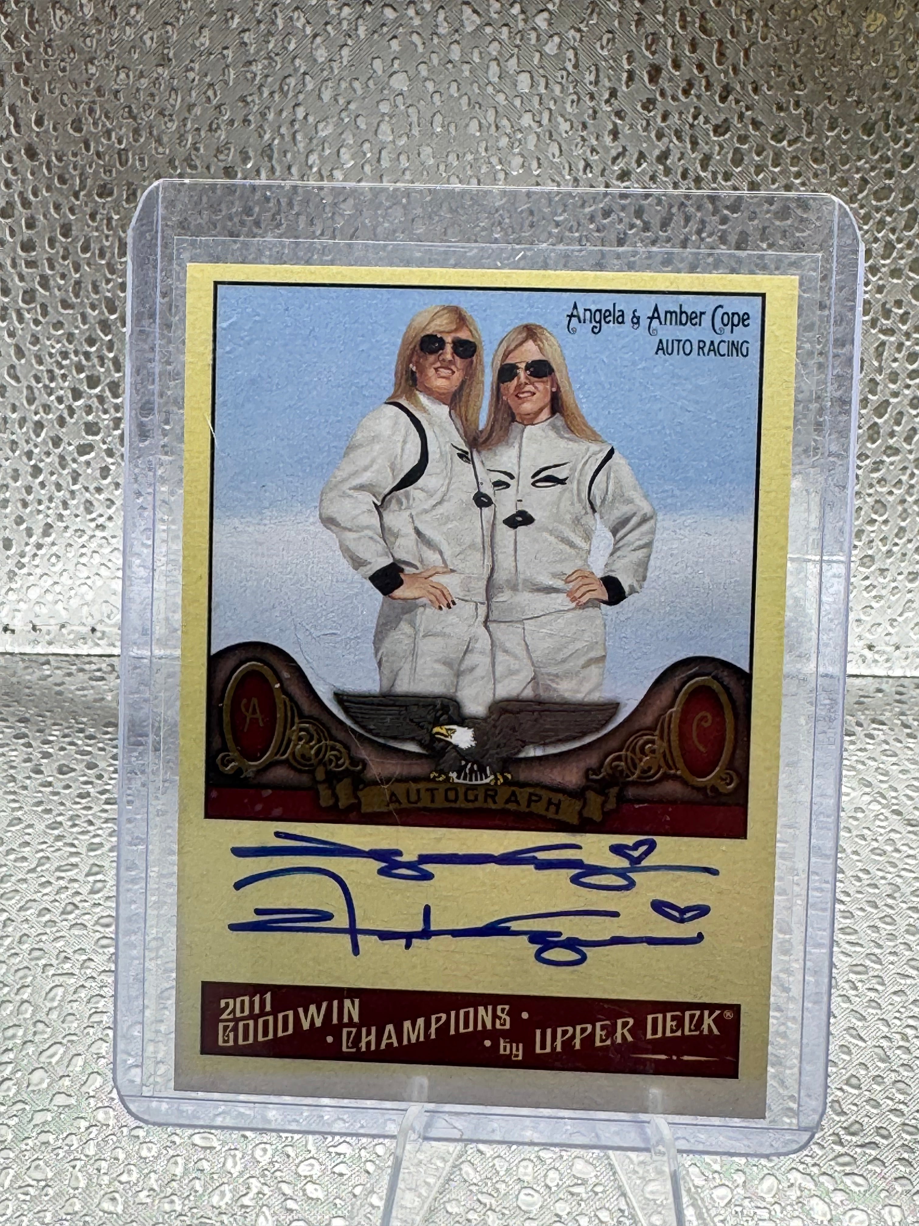 2011 Upper Deck Goodwin Champions Amber Cope Angela Cope #A-AA