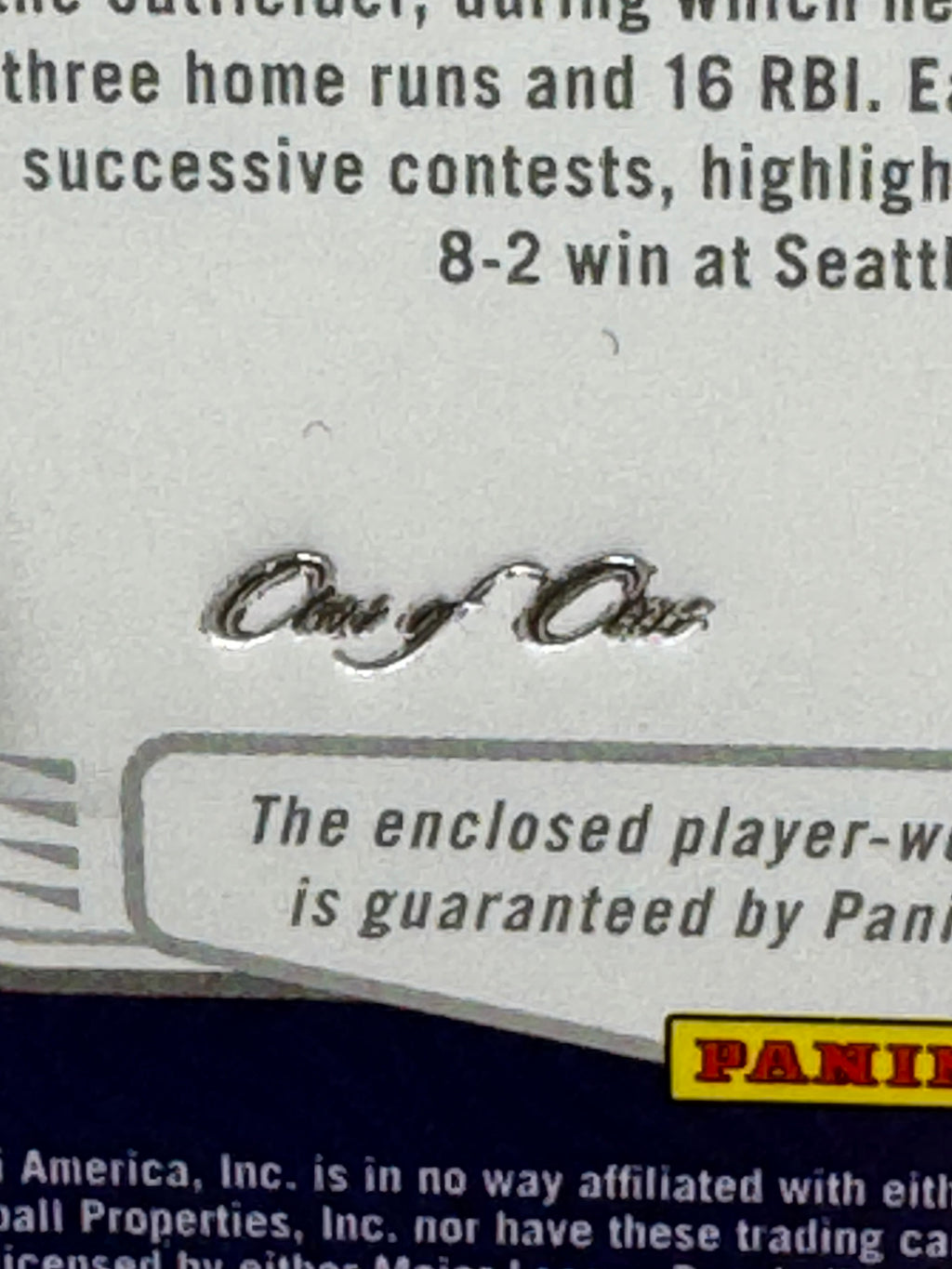 2022 National Treasures Retro Materials 1/1 Manuel Margot #RM-MM