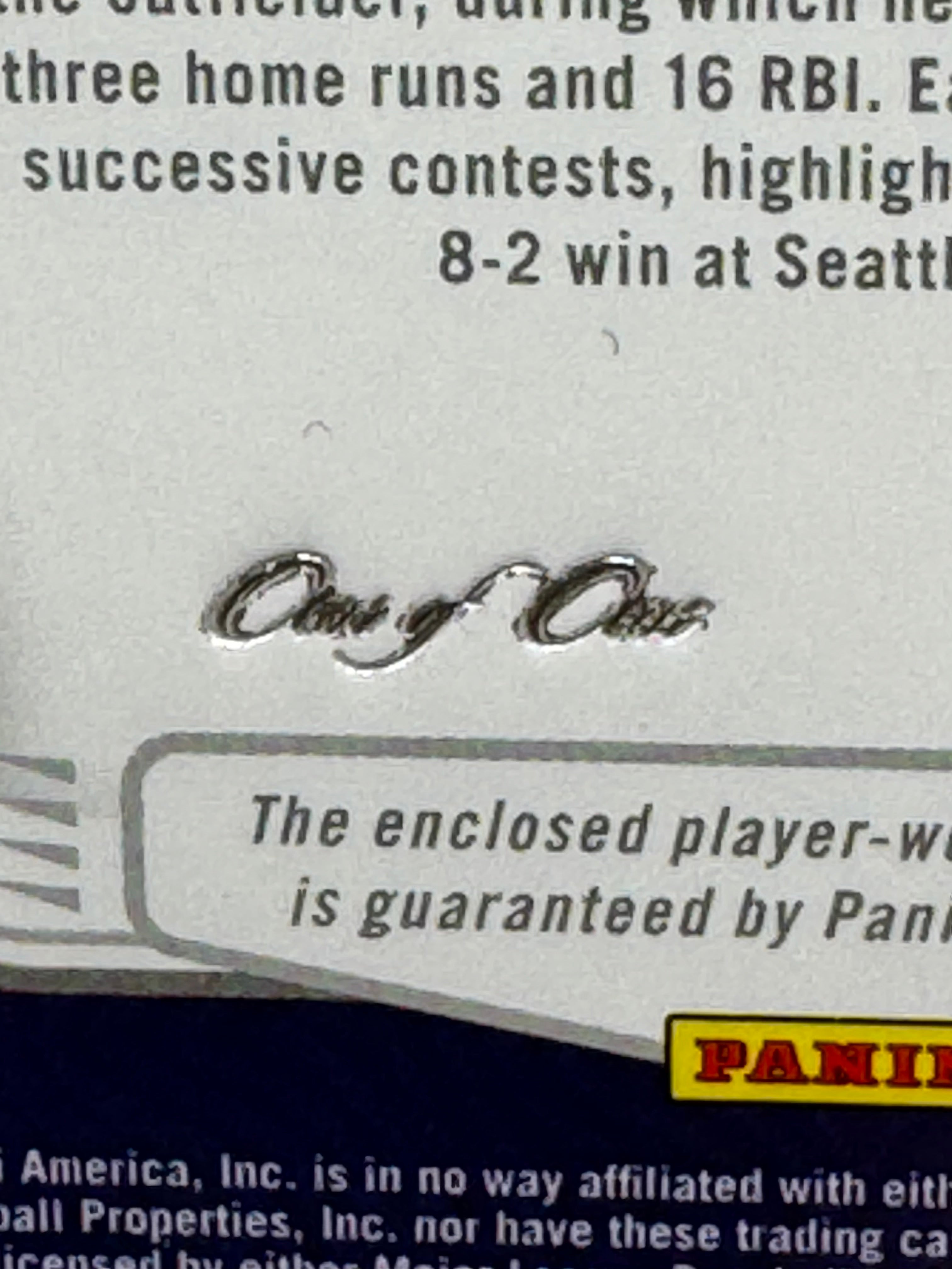 2022 National Treasures Retro Materials 1/1 Manuel Margot #RM-MM