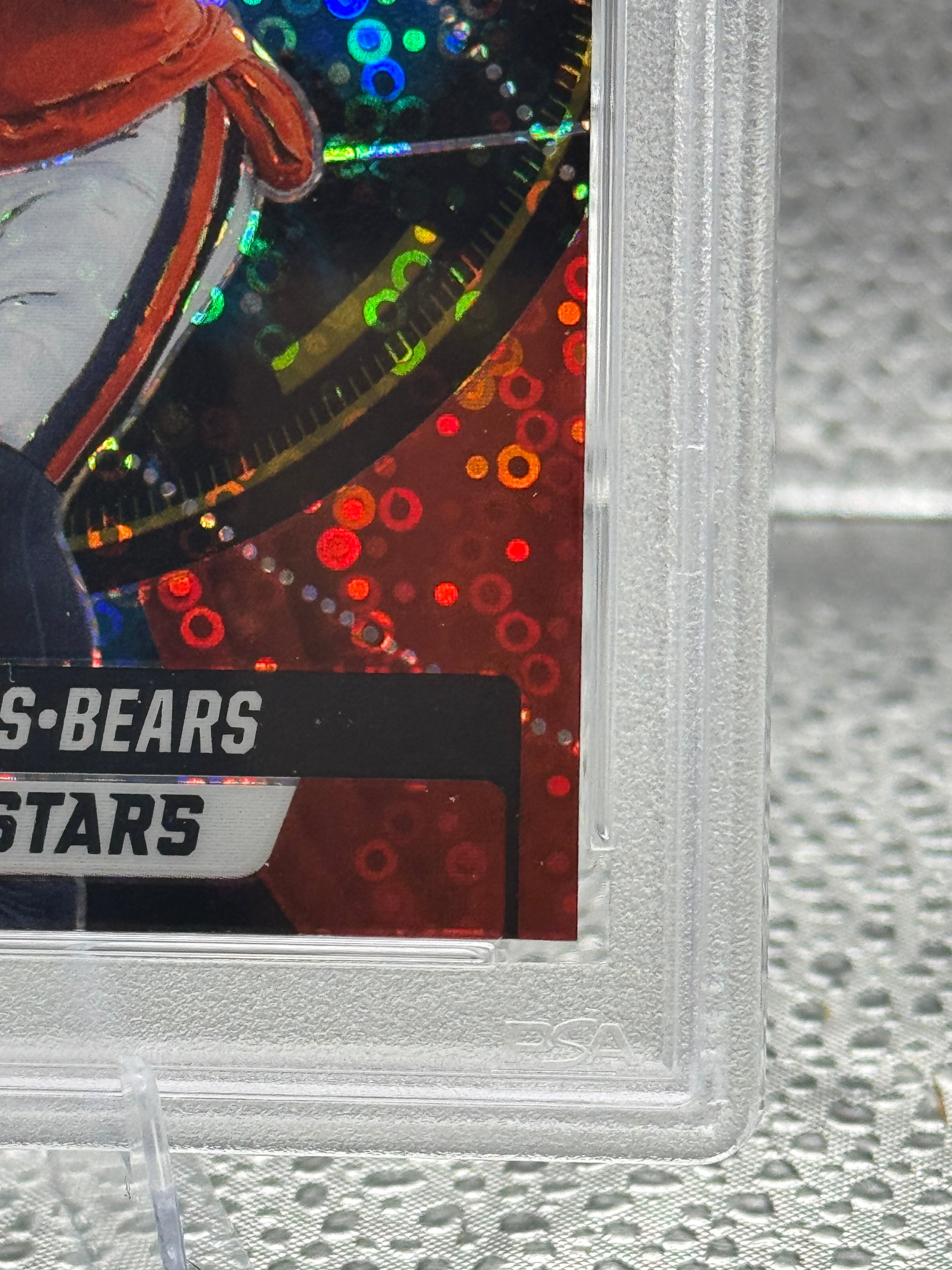 2021 Panini Rookies & Stars Rookies Justin Fields #SR-4 RKE Red Circles PSA 10