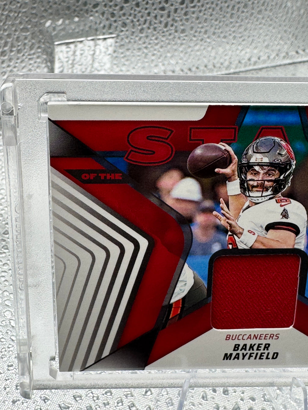 2025 Panini Score Stars of the NFL Baker Mayfield #SNI-BMD Patch