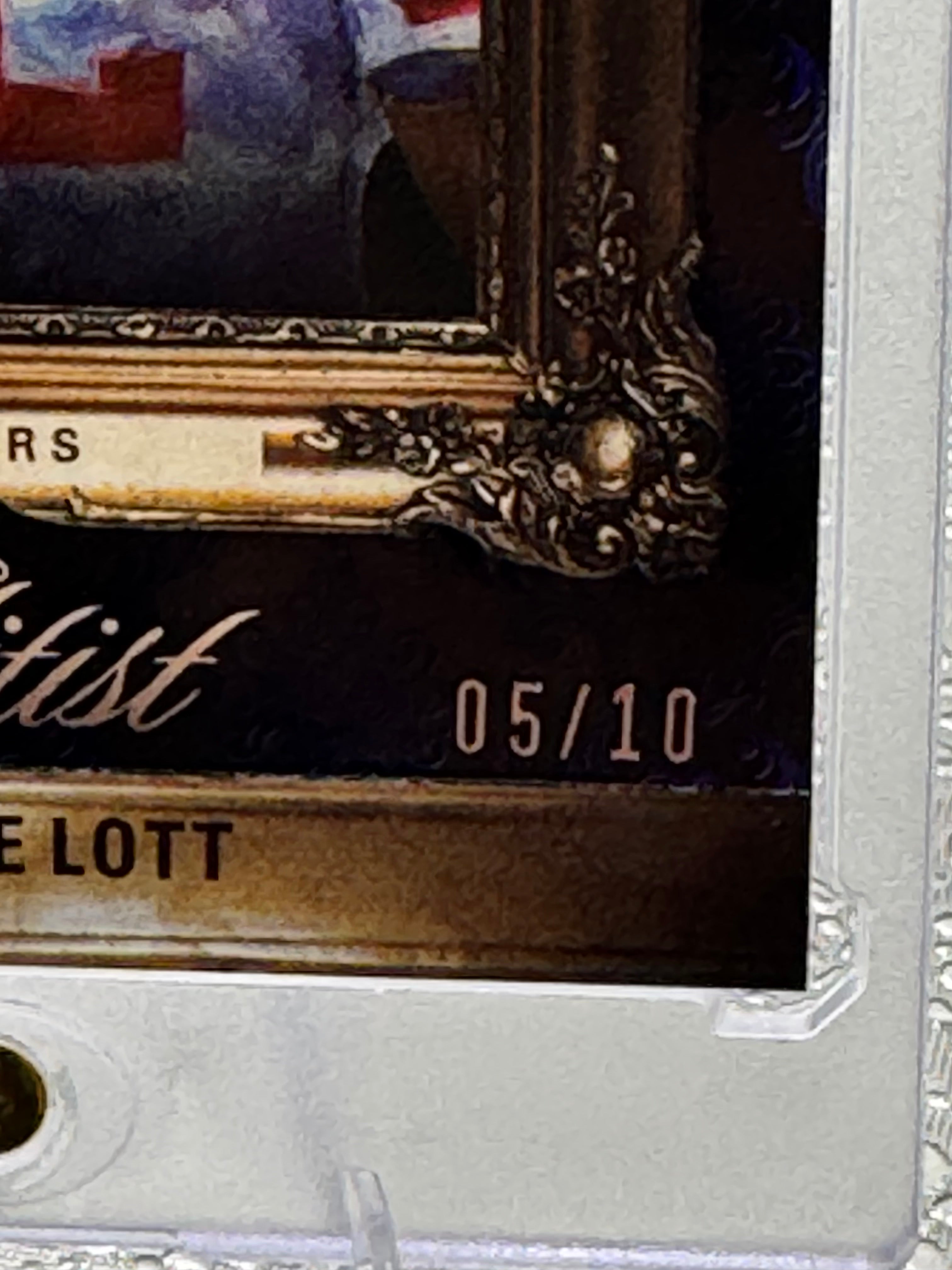 2022 Panini Donruss Elite Elitist Ronnie Lott #EL-5 05/10