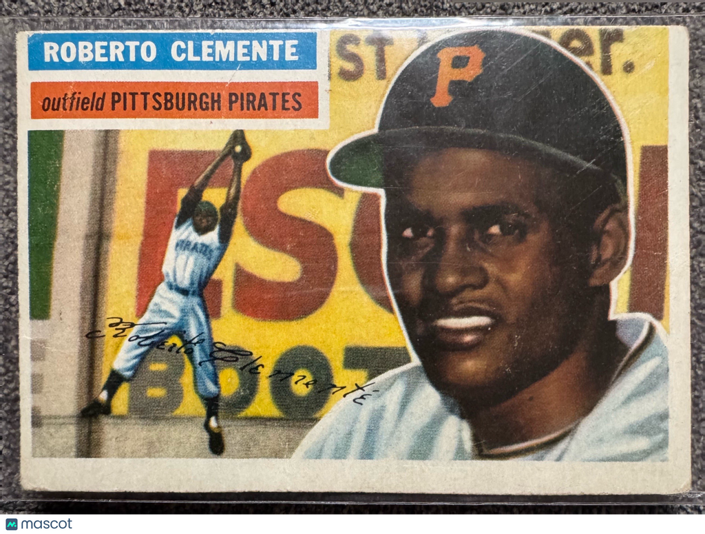 1956 Topps Baseball Roberto Clemente #33