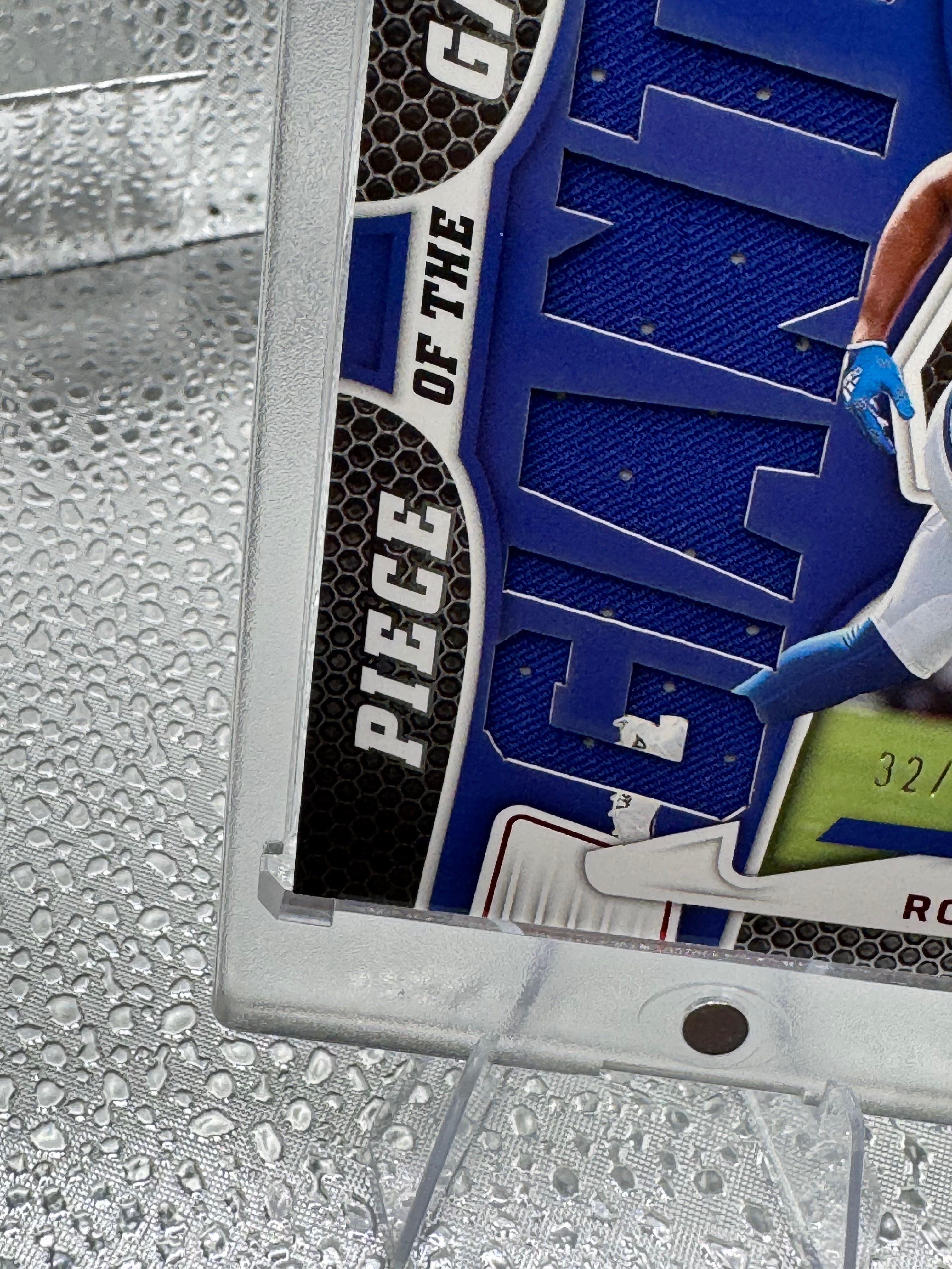 2022 Panini Certified Piece of the Game Wan'Dale Robinson #PG-WR 32/75 RC Patch