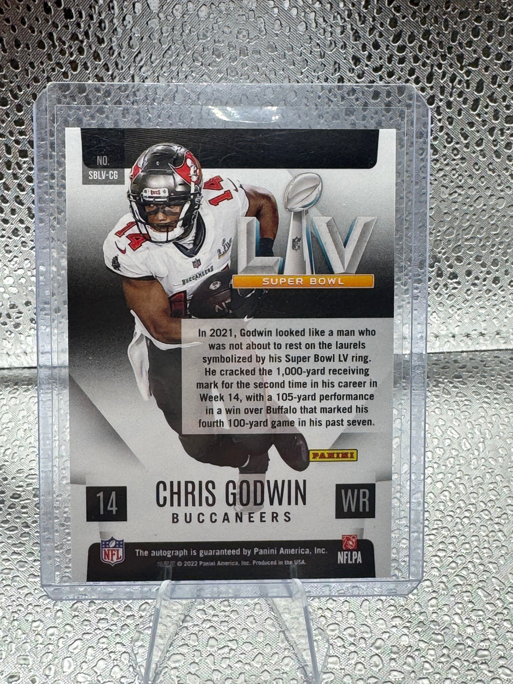 2022 Panini Super Bowl LV Chris Godwin #SBLV-CG