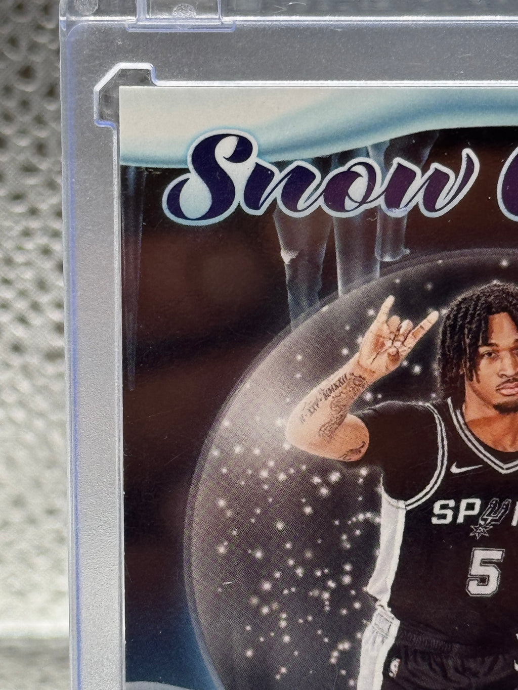 2024-25 Panini Donruss Snow Globe Stephon Castle #24 RC 49/75