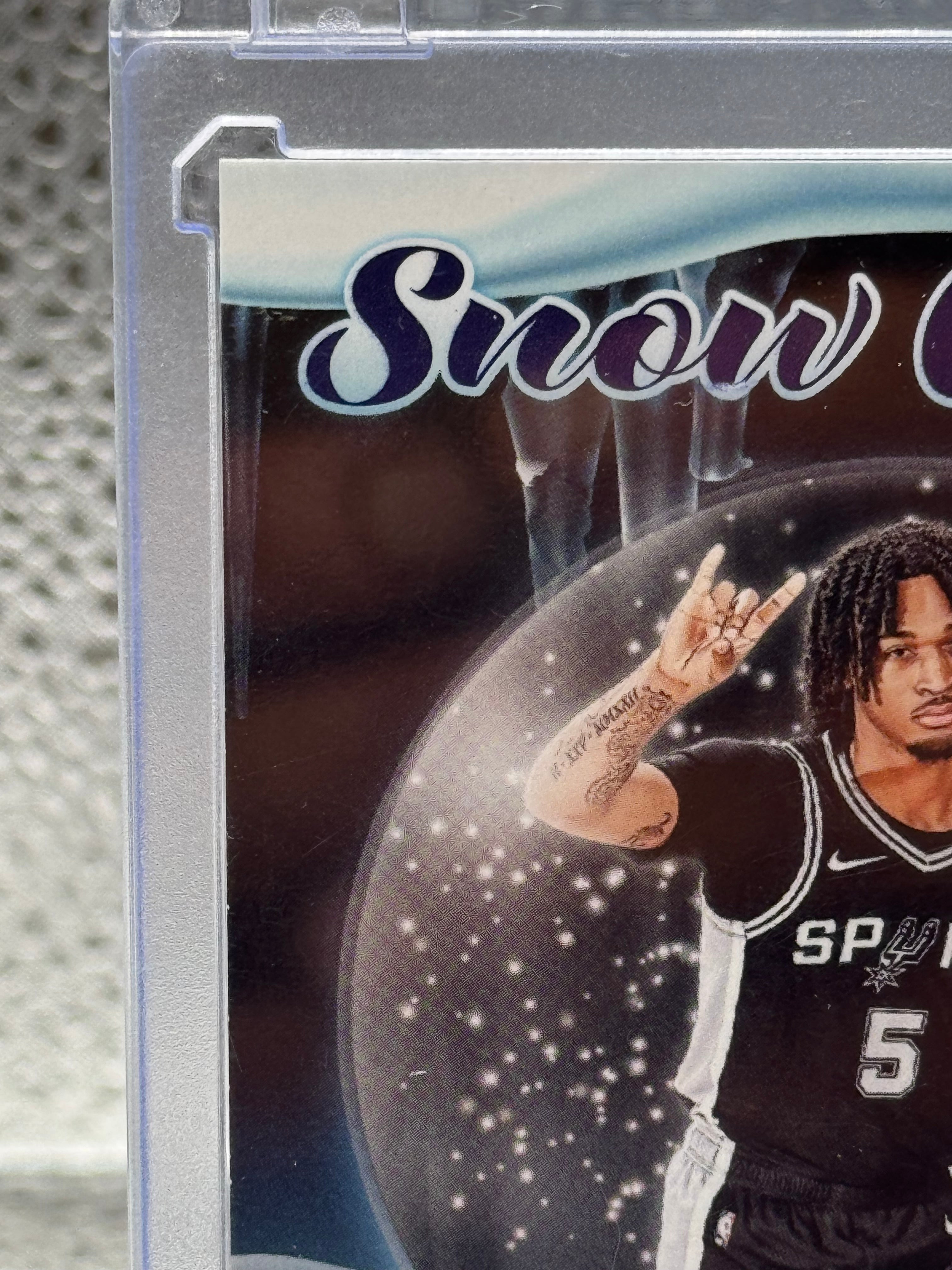 2024-25 Panini Donruss Snow Globe Stephon Castle #24 RC 49/75