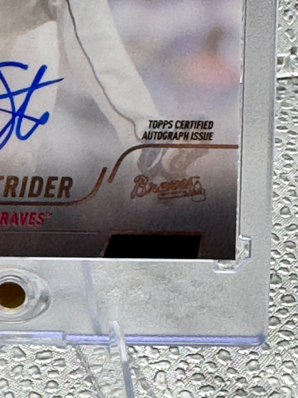 2022 Topps Stadium Club Chrome Spencer Strider #SCBA-SST RC