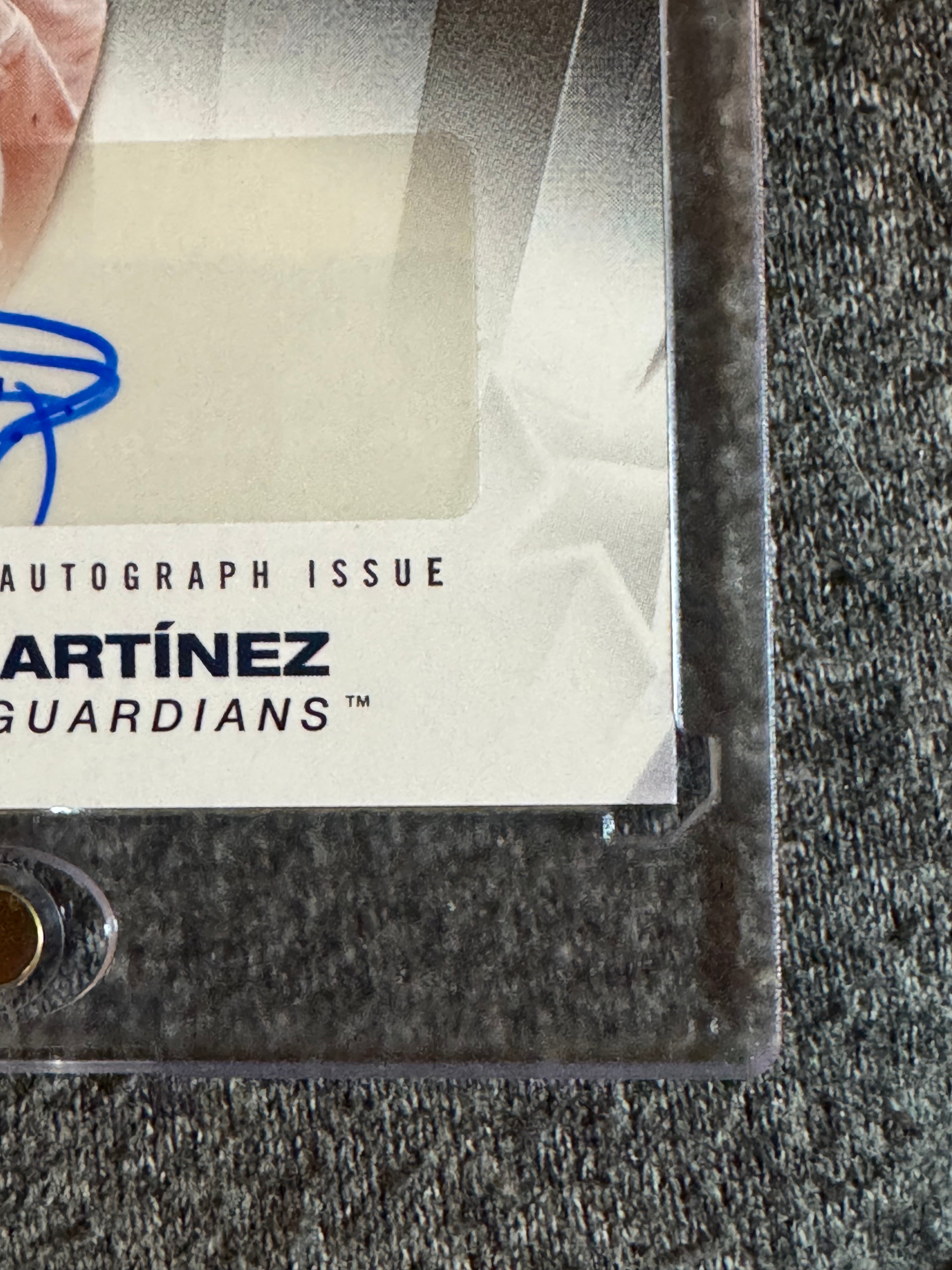 2025 Topps Baseball Baseball Stars Autographs Angel Martínez #BSA-AM RC 10/10