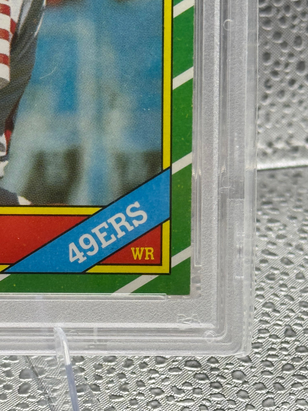 1986 Topps Jerry Rice #161 PSA 8