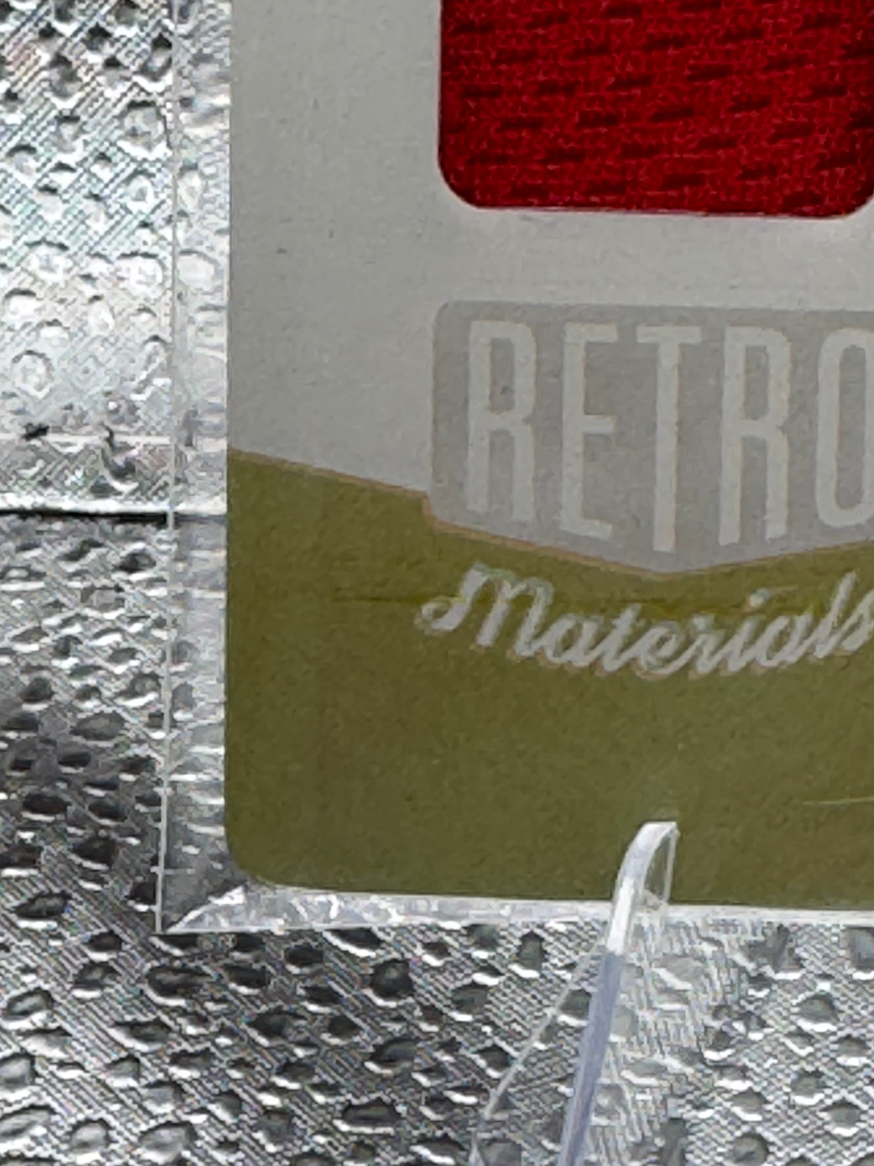 2022 National Treasures Retro Materials 1/1 Manuel Margot #RM-MM