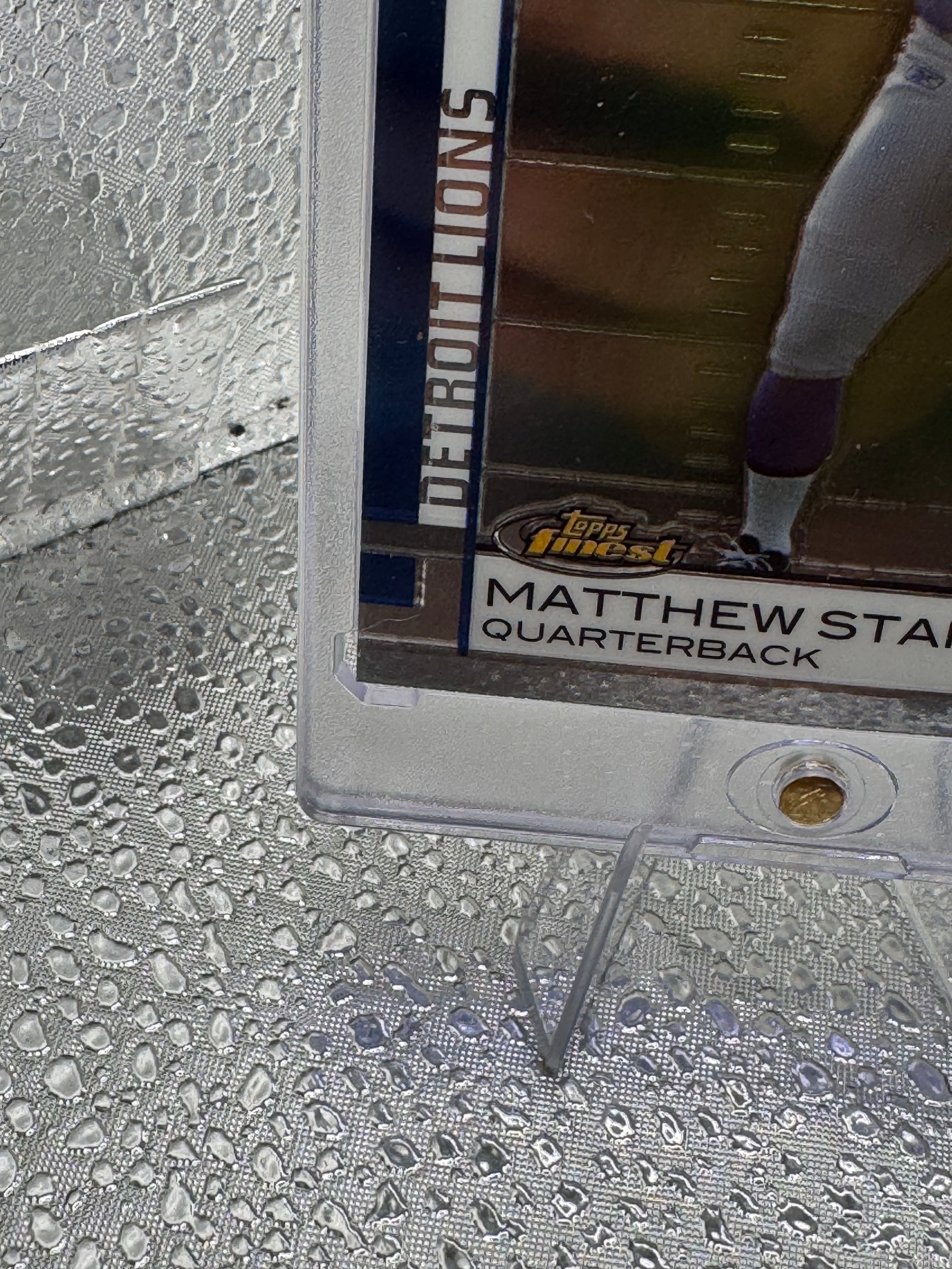 2009 Topps Finest Matthew Stafford #100 RC