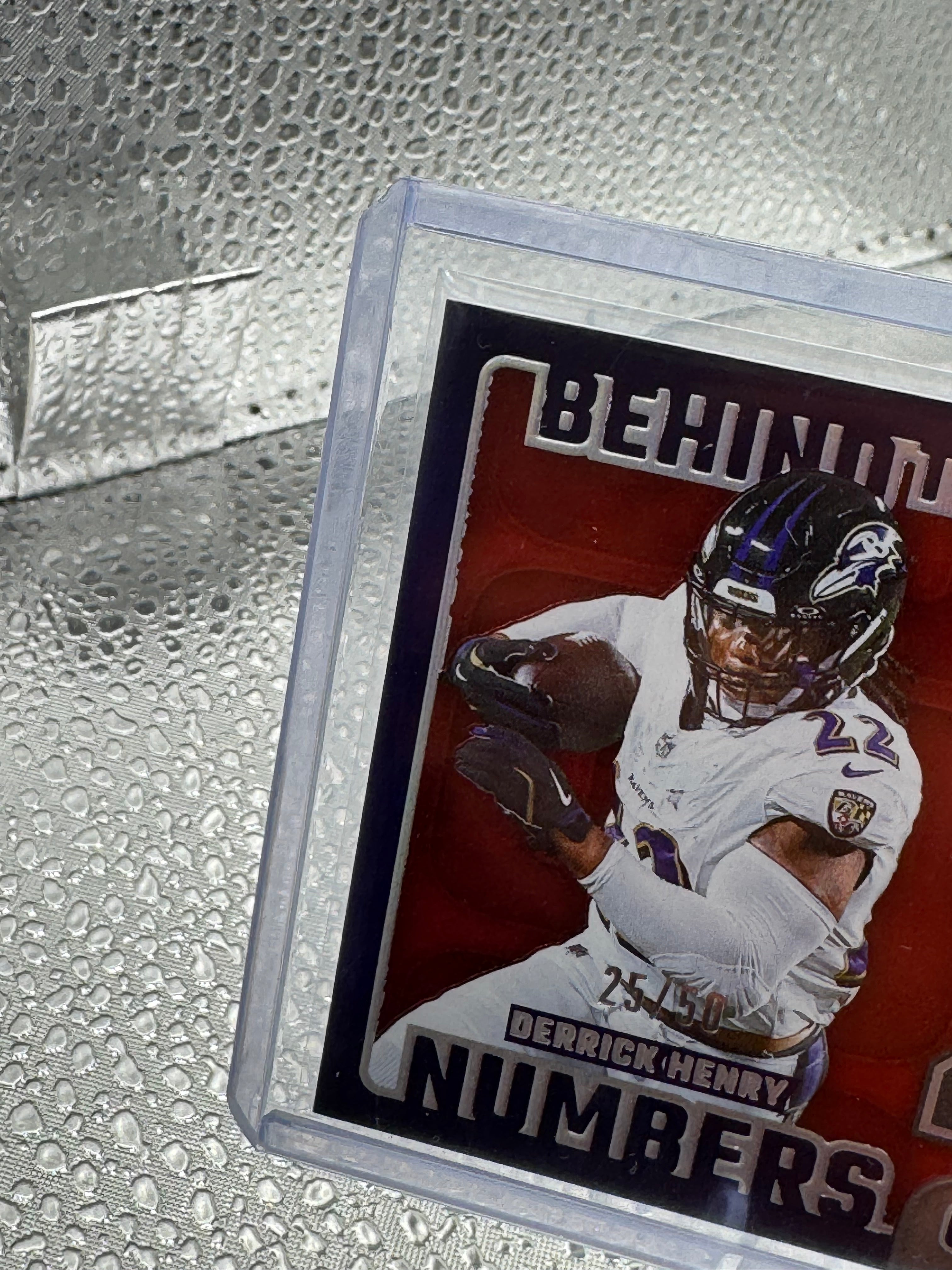 2024 Panini Zenith Behind the Numbers Derrick Henry #23 25/50