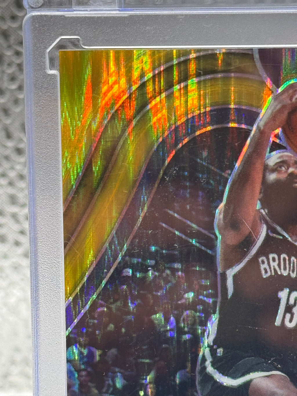 2021-22 Panini Select Courtside James Harden #264 Gold Prizm 07/10