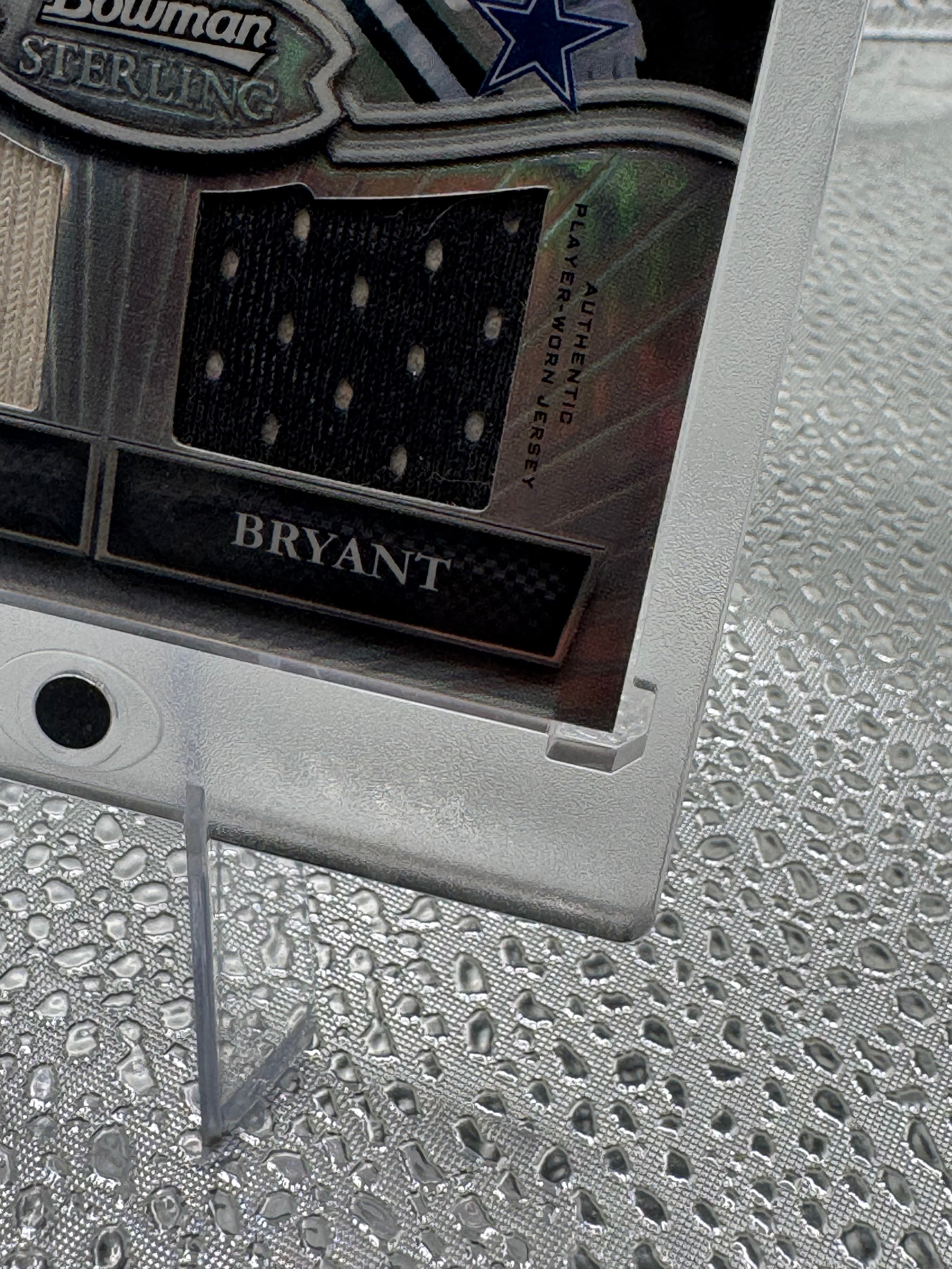 2010 Bowman Sterling Tony Romo Dez Bryant #BSDR-RB Refractor 5/25 Dual Relic