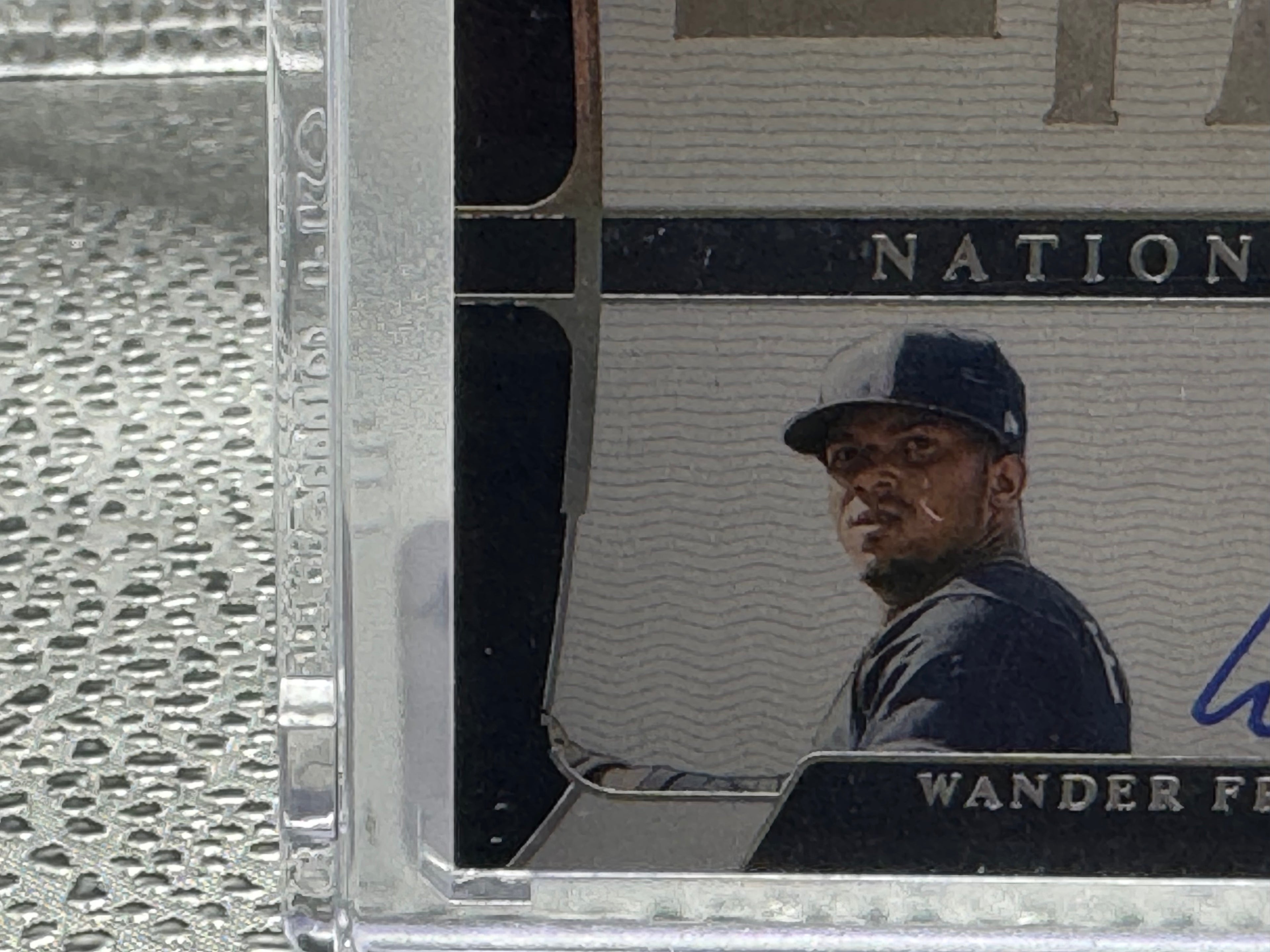 2022 Panini National Treasures Signature Names Wander Franco #SN-WF 85/99