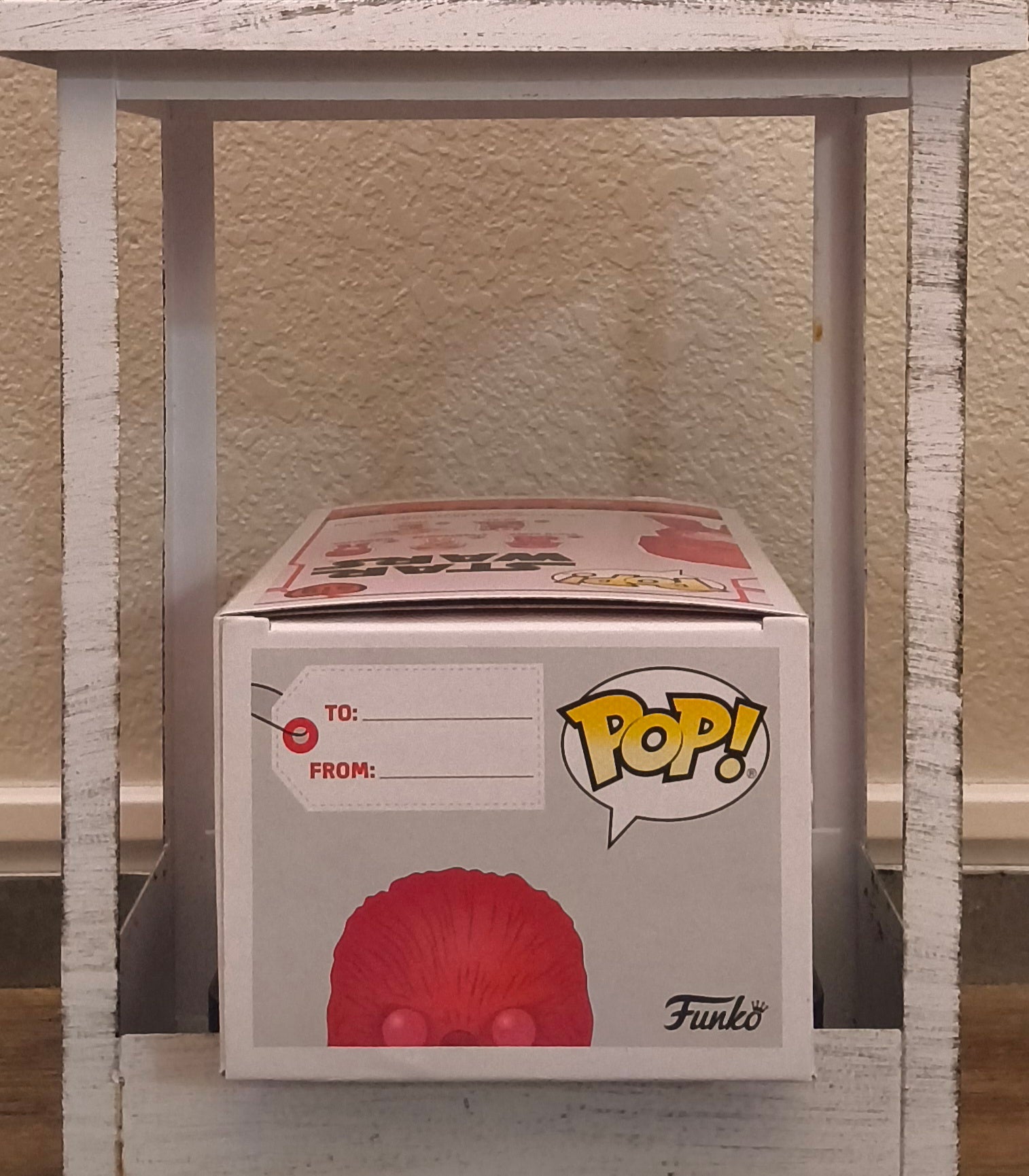 Funko Pop Star Wars Chewbacca Valentine's Day Cupid Heart New Vinyl Figure #419