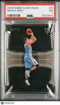 2015 Panini Clear Vision Nikola Jokic #99 PSA